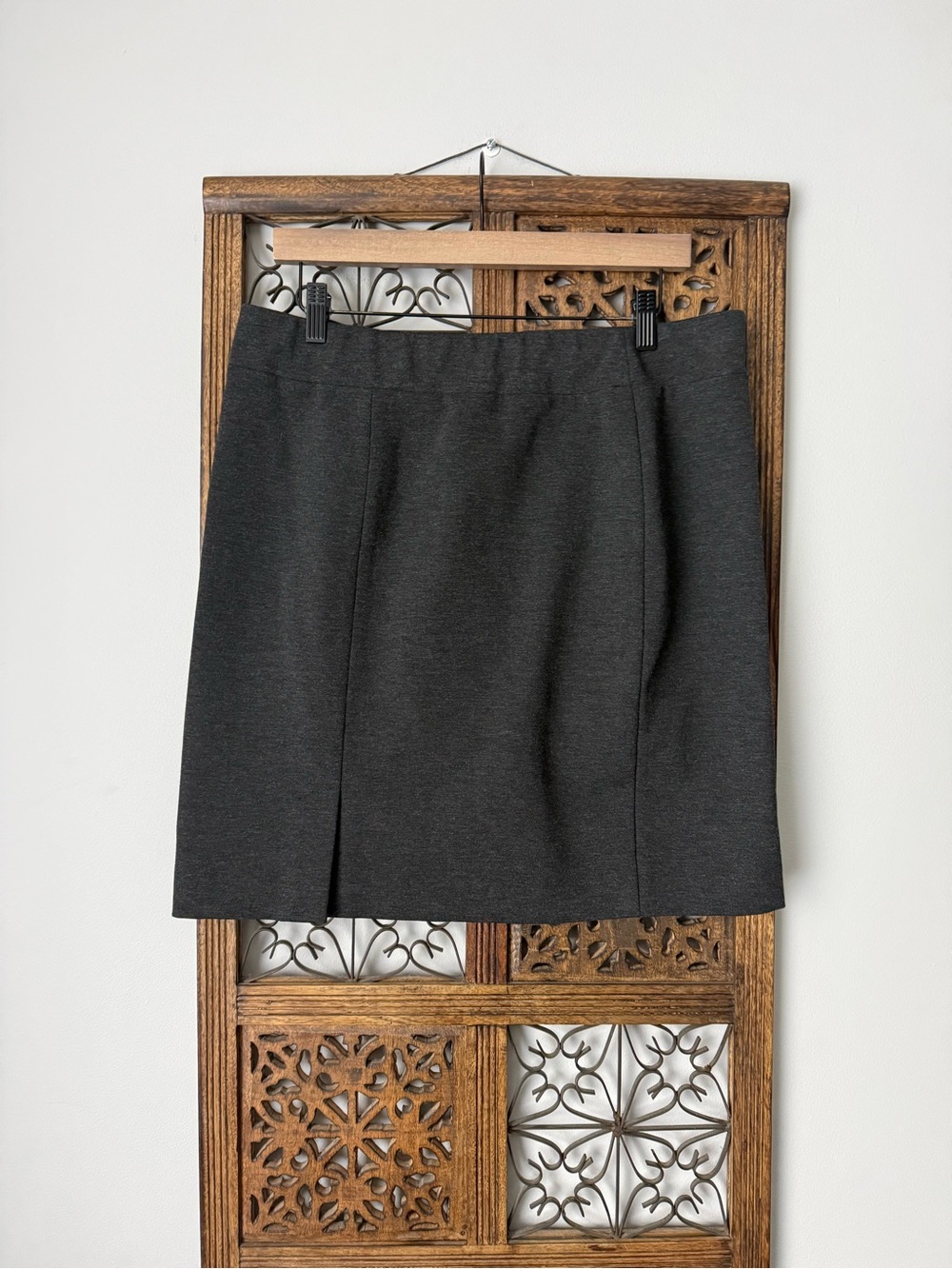 J. Jill Dark Charcoal Pencil Skirt